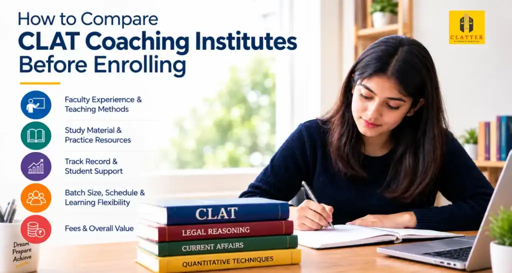 Comparing CLAT Coaching Institutes